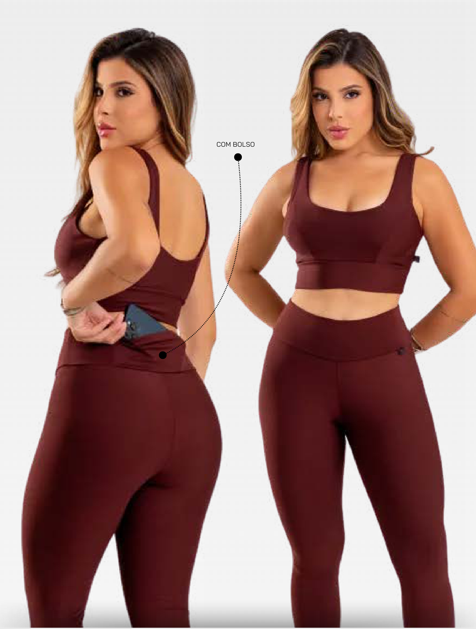 Conjunto Top + Calça Run
